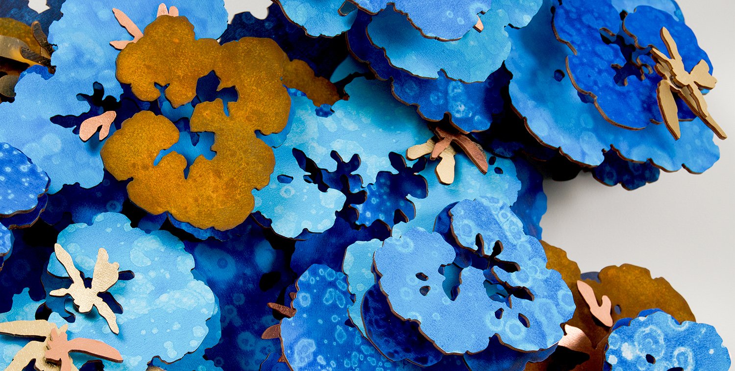 Superyacht Wall Sculptures / Bespoke Suspended Artwork / Superyacht Statement Art